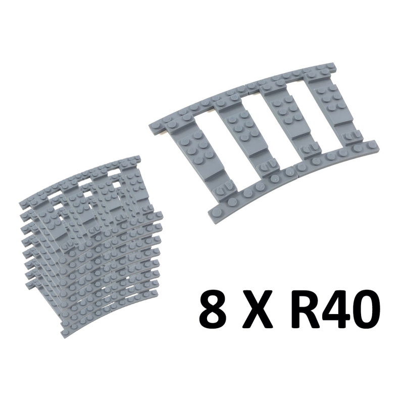 Ballast Plaat R40 Set - 8 stuks voor 8 R40 bochten